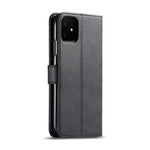LC.imeeke PU-läderskyddande flip-plånboksfodral för iPhone 11 6,1 tum (2019) med justerbart och vikbart stativ