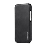 LC.IMEEKE Retro stil lædertelefonetui med kortholder til iPhone 11 Pro 5,8 tommer (2019)