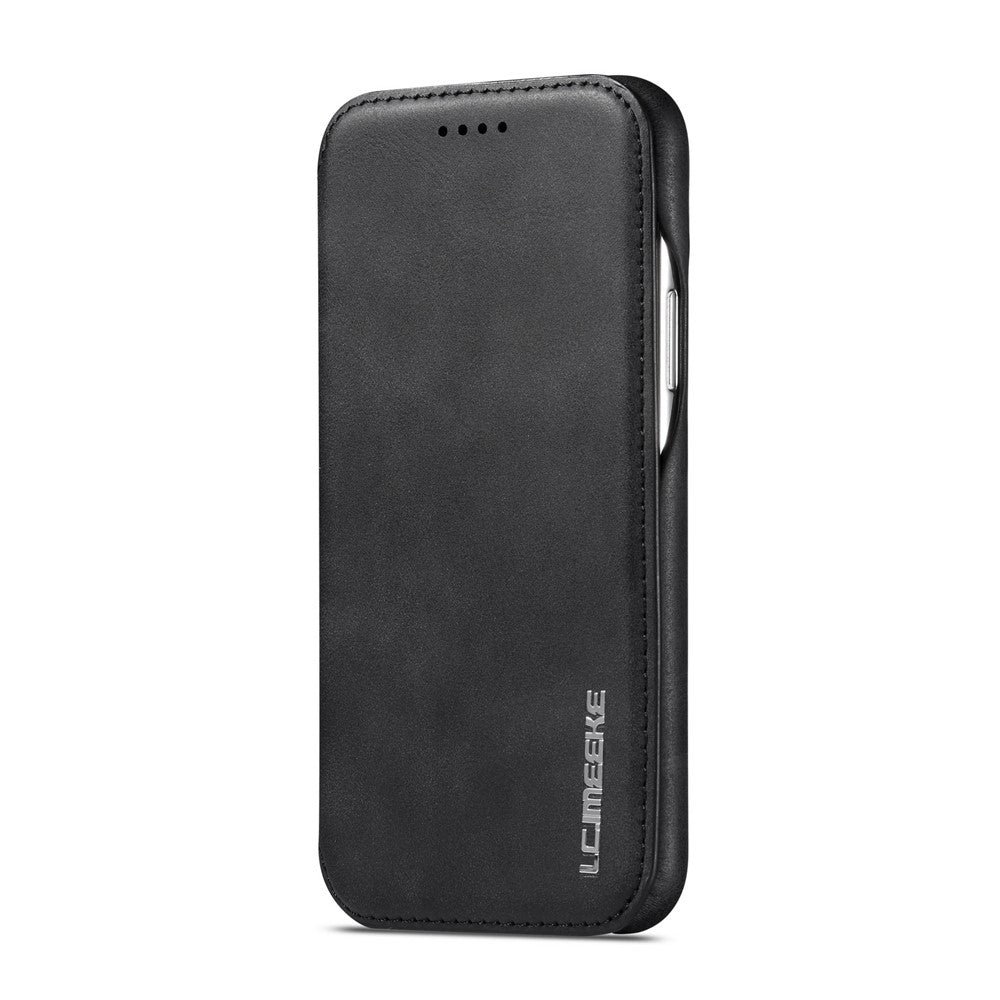 LC.IMEEKE Retro stil lædertelefonetui med kortholder til iPhone 11 Pro 5,8 tommer (2019)