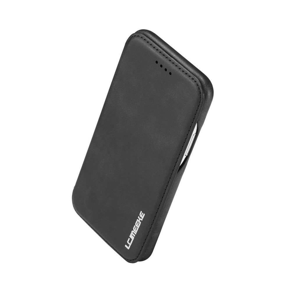 LC.IMEEKE Retro stil lædertelefonetui med kortholder til iPhone 11 Pro 5,8 tommer (2019)