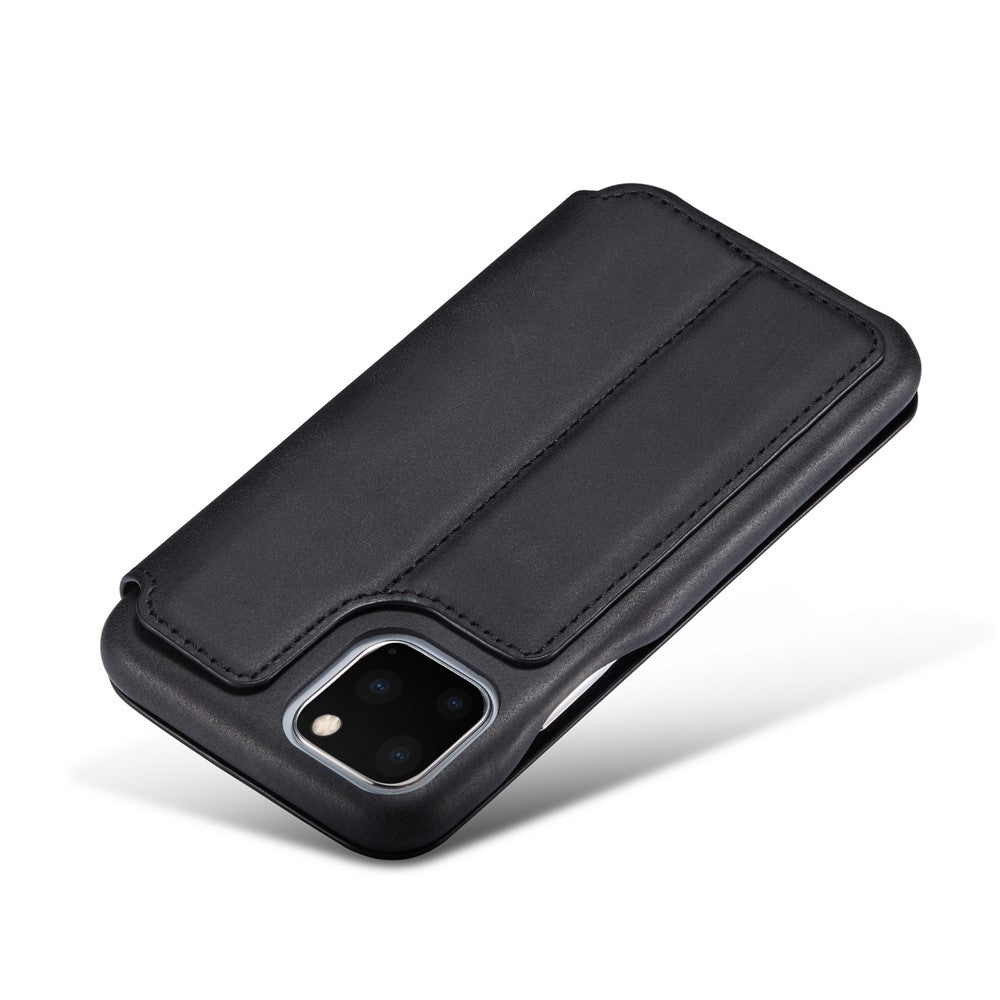 LC.IMEEKE Retro stil lædertelefonetui med kortholder til iPhone 11 Pro 5,8 tommer (2019)