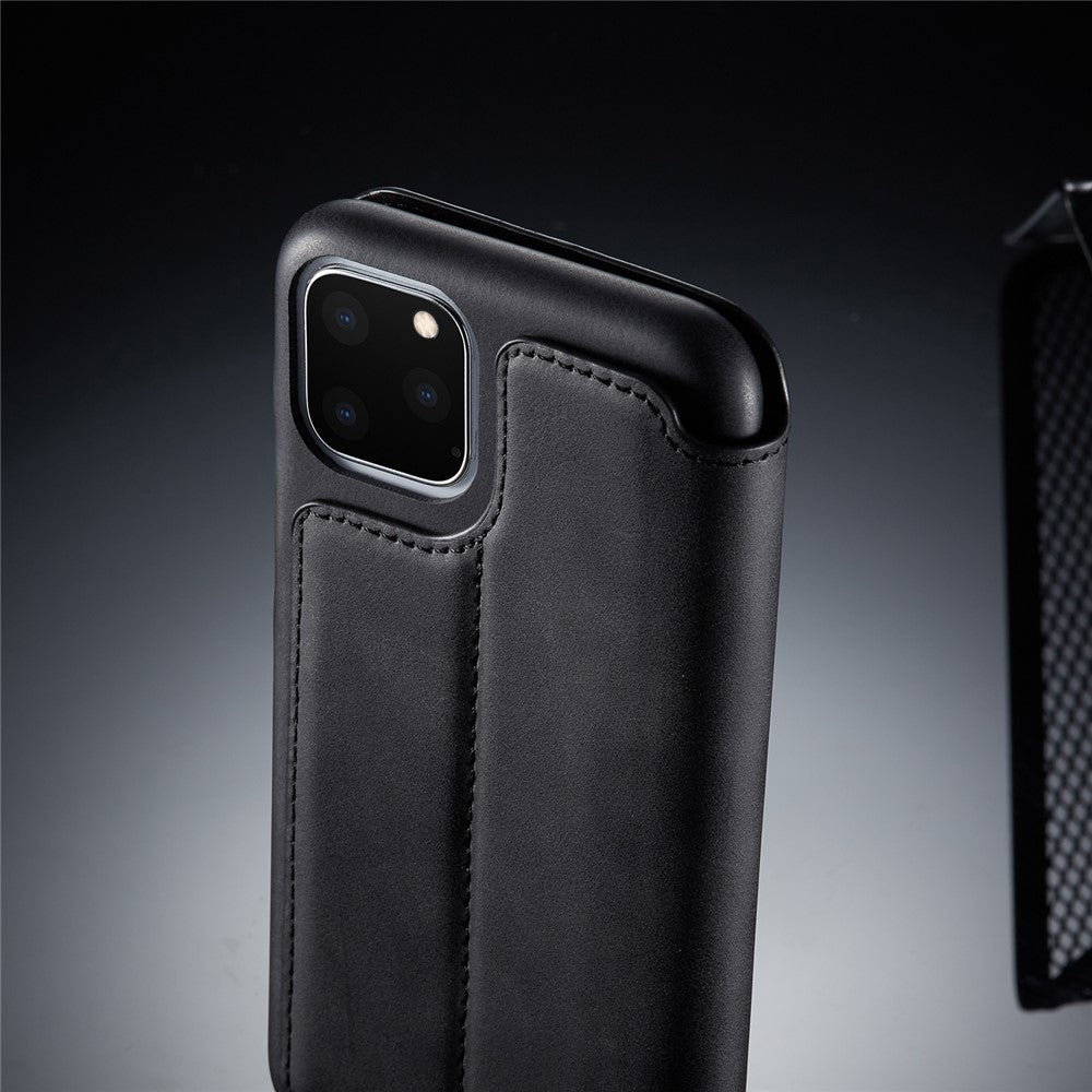 LC.IMEEKE Retro stil lædertelefonetui med kortholder til iPhone 11 Pro 5,8 tommer (2019)
