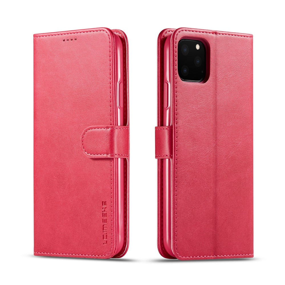 LC.imeeke PU-läderskyddande flip-plånboksfodral för iPhone 11 Pro Max 6,5 tum (2019)