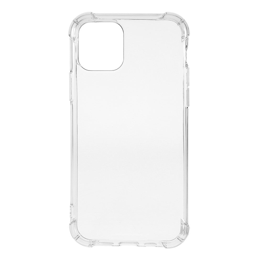 Stødabsorberende krystalklar TPU-cover bagside til iPhone 11 Pro Max 6,5 tommer