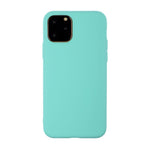 Pure Color Soft TPU Phone Back Case Protective Shell for iPhone 11 6.1 inch