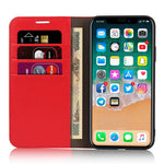Crazy Horse Genuine Leather Case with Wallet Stand for iPhone 11 Pro Max 6.5 inch