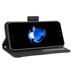 Læder telefoncover med kortpladser Beskyttelsesetui til iPhone SE (2020)/SE (2022)8/7 4,7 tommer