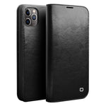 QIALINO Genuine Cowhide Leather Wallet Case for iPhone 11 Pro Max 6.5 inch (2019)