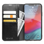QIALINO Genuine Cowhide Leather Wallet Case for iPhone 11 Pro Max 6.5 inch (2019)