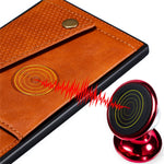 Kickstand Card Holder PU Leather Coated TPU Case for iPhone 11 6.1 inch