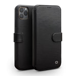 QIALINO Leather Wallet Phone Cover Case for iPhone 11 Pro 5.8-inch