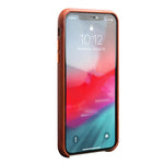QIALINO til iPhone 11 Pro Bagcover i ægte koskindslæder Tilbehør til mobiltelefon