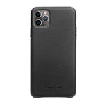QIALINO for iPhone 11 Pro Max 6.5-inch Case Genuine Leather Phone Back Cover