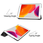 PU læder tablet cover til iPad 10.2 (2021) / (2020) / (2019) Anti-faldt tre-fold stand slankt beskyttelsescover