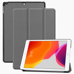 PU læder tablet cover til iPad 10.2 (2021) / (2020) / (2019) Anti-faldt tre-fold stand slankt beskyttelsescover