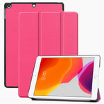 PU læder tablet cover til iPad 10.2 (2021) / (2020) / (2019) Anti-faldt tre-fold stand slankt beskyttelsescover