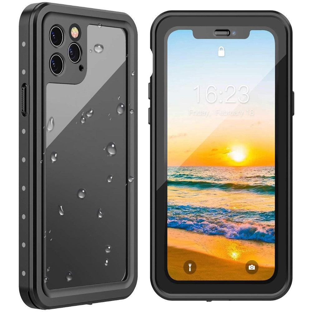 REDPEPPER Dot Series Dammtätt Snötätt IP68 Vattentätt Skal [Transparent Baksida] för iPhone 11 Pro Max 6,5 tum