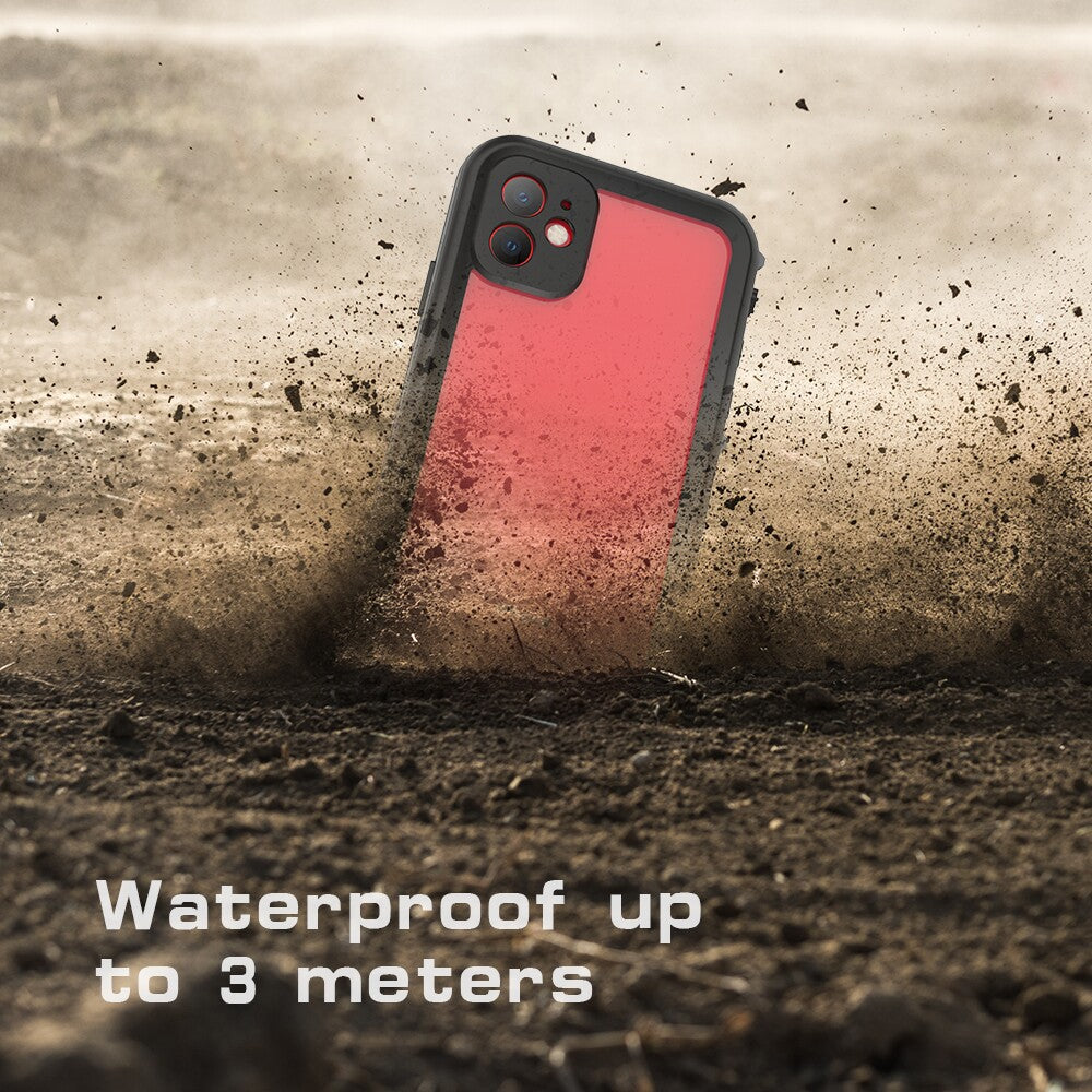 REDPEPPER Dot+ Series IP68 Waterproof Case Phone Covering Clear Back for iPhone 11 6.1 inch