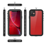 REDPEPPER Dot+ Series IP68 Waterproof Case Phone Covering Clear Back for iPhone 11 6.1 inch