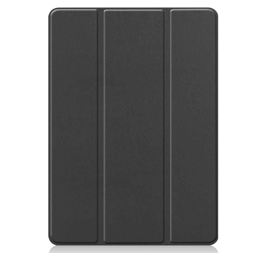 Leather Tablet Cover for iPad 10.2 (2021) / (2020) / (2019) Tri-Fold Stand Protection Case with Pen Slot
