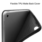 Leather Tablet Cover for iPad 10.2 (2021) / (2020) / (2019) Tri-Fold Stand Protection Case with Pen Slot