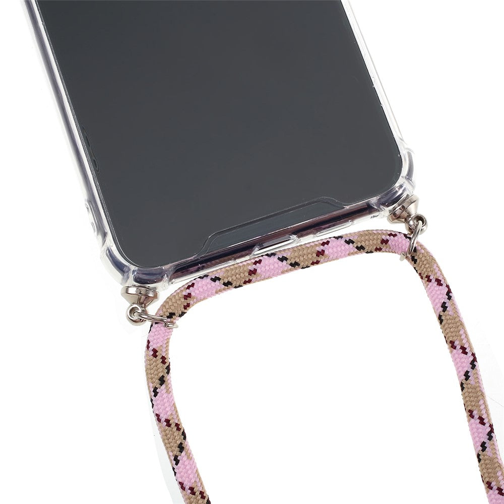 Dråberesistent TPU + Akryl + Tekstilrem Anti-fald Cover til iPhone 11 6.1-tommer