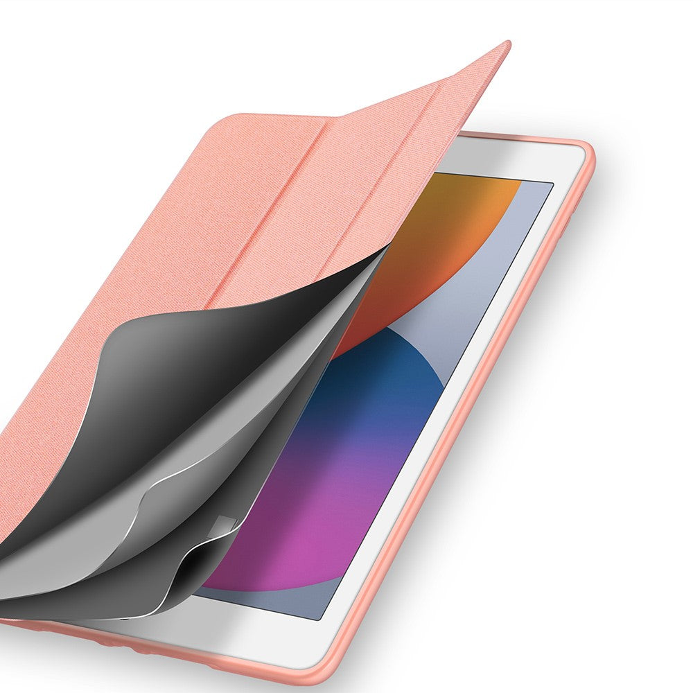 DUX DUCIS DOMO Series for iPad 10.2 (2021) / (2020) / (2019) Case Tri-Fold Stand PU Leather Smart Tablet Cover