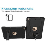 Shockproof Anti-fingerprint Dustproof TPU + PC Combo Tablet Cover with Kickstand for iPad 10.2 (2021)/(2020)/(2019)