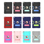 Shockproof Anti-fingerprint Dustproof TPU + PC Combo Tablet Cover with Kickstand for iPad 10.2 (2021)/(2020)/(2019)