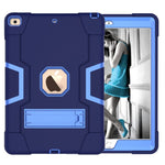 Shockproof Anti-fingerprint Dustproof TPU + PC Combo Tablet Cover with Kickstand for iPad 10.2 (2021)/(2020)/(2019)
