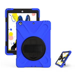 360 Degree Swivel Kickstand PC + Silicone Hybrid Case for iPad 10.2 (2021) / (2020) / (2019)