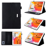 Multiple Viewing Foldable Stand Leather Wallet Tablet Case for iPad 10.2 (2021)/(2020)/(2019)/Pro 10.5-inch (2017)/Air 10.5 inch (2019)