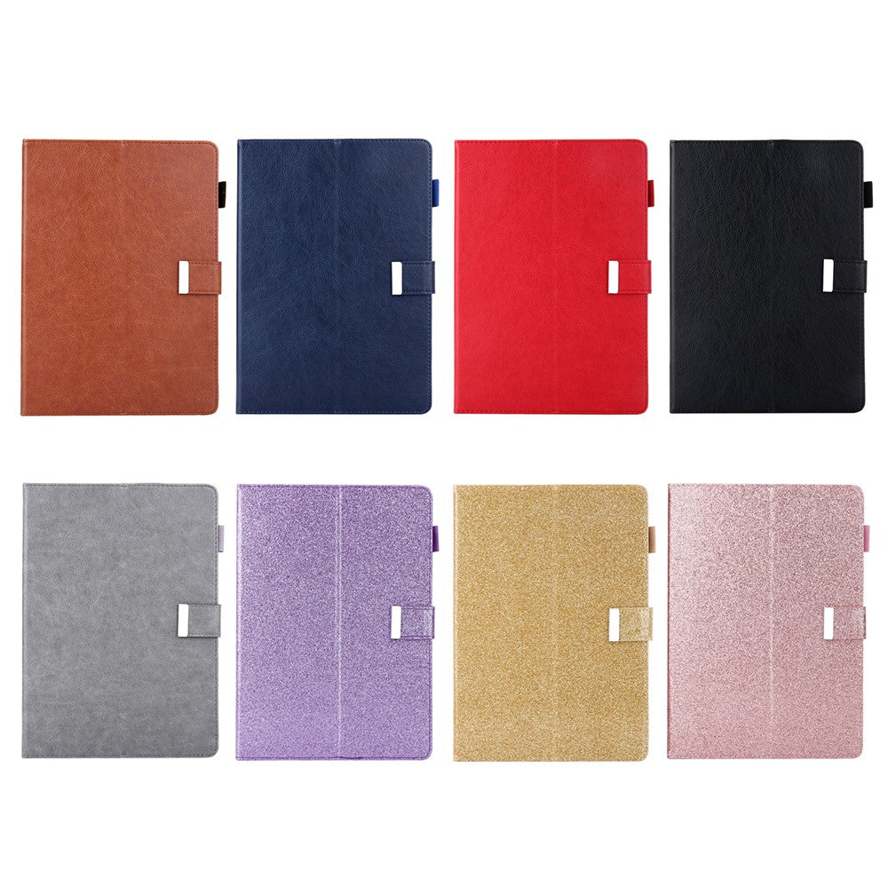 Multiple Viewing Foldable Stand Leather Wallet Tablet Case for iPad 10.2 (2021)/(2020)/(2019)/Pro 10.5-inch (2017)/Air 10.5 inch (2019)
