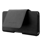 QIALINO Quality Cowhide Leather Holster Case Waist Bag for iPhone 16 / 16 Pro / 11 Pro Max 6.5-inch