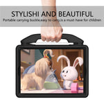 Stødsikkert EVA-cover med tommelfingerstøtte og tabletbeskyttelse til iPad 10.2 (2021)/(2020)/(2019)/iPad Pro 10.5 tommer (2017)/iPad Air 10.5 tommer (2019)/iPad Pro 11 tommer (2018)