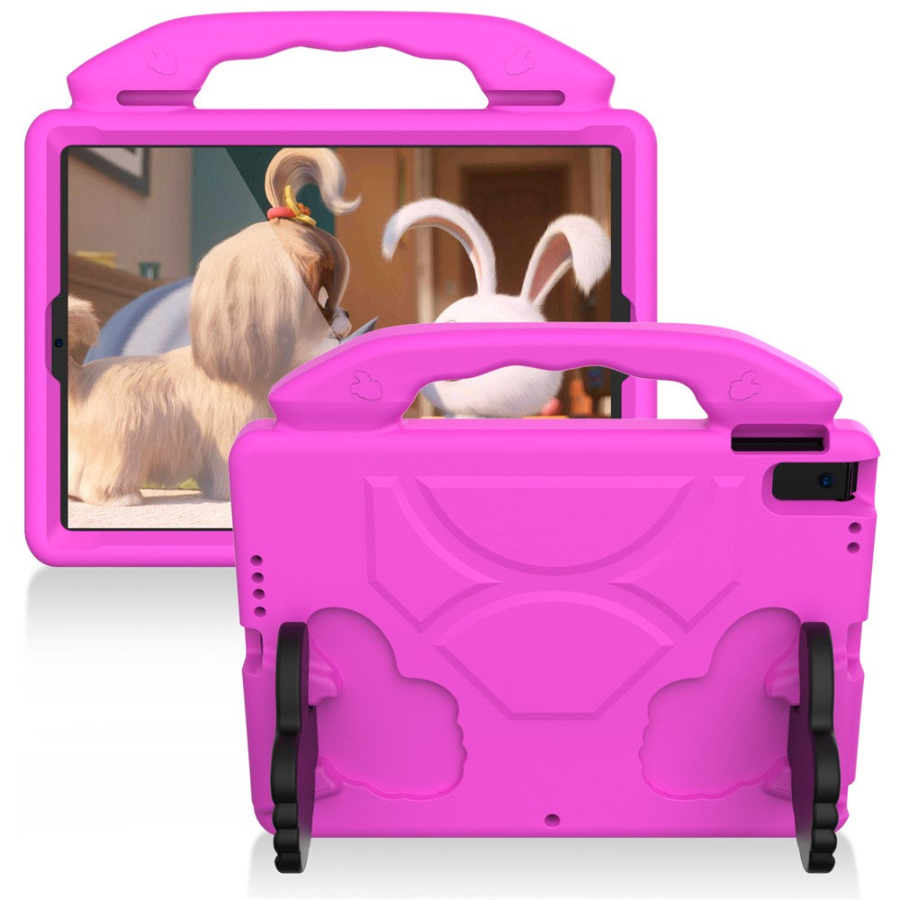 Stødsikkert EVA-cover med tommelfingerstøtte og tabletbeskyttelse til iPad 10.2 (2021)/(2020)/(2019)/iPad Pro 10.5 tommer (2017)/iPad Air 10.5 tommer (2019)/iPad Pro 11 tommer (2018)