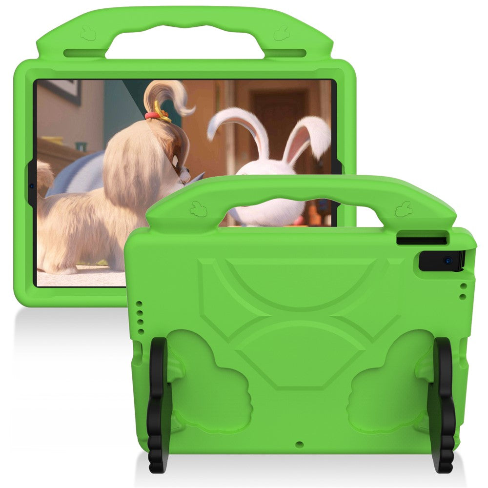 Stødsikkert EVA-cover med tommelfingerstøtte og tabletbeskyttelse til iPad 10.2 (2021)/(2020)/(2019)/iPad Pro 10.5 tommer (2017)/iPad Air 10.5 tommer (2019)/iPad Pro 11 tommer (2018)