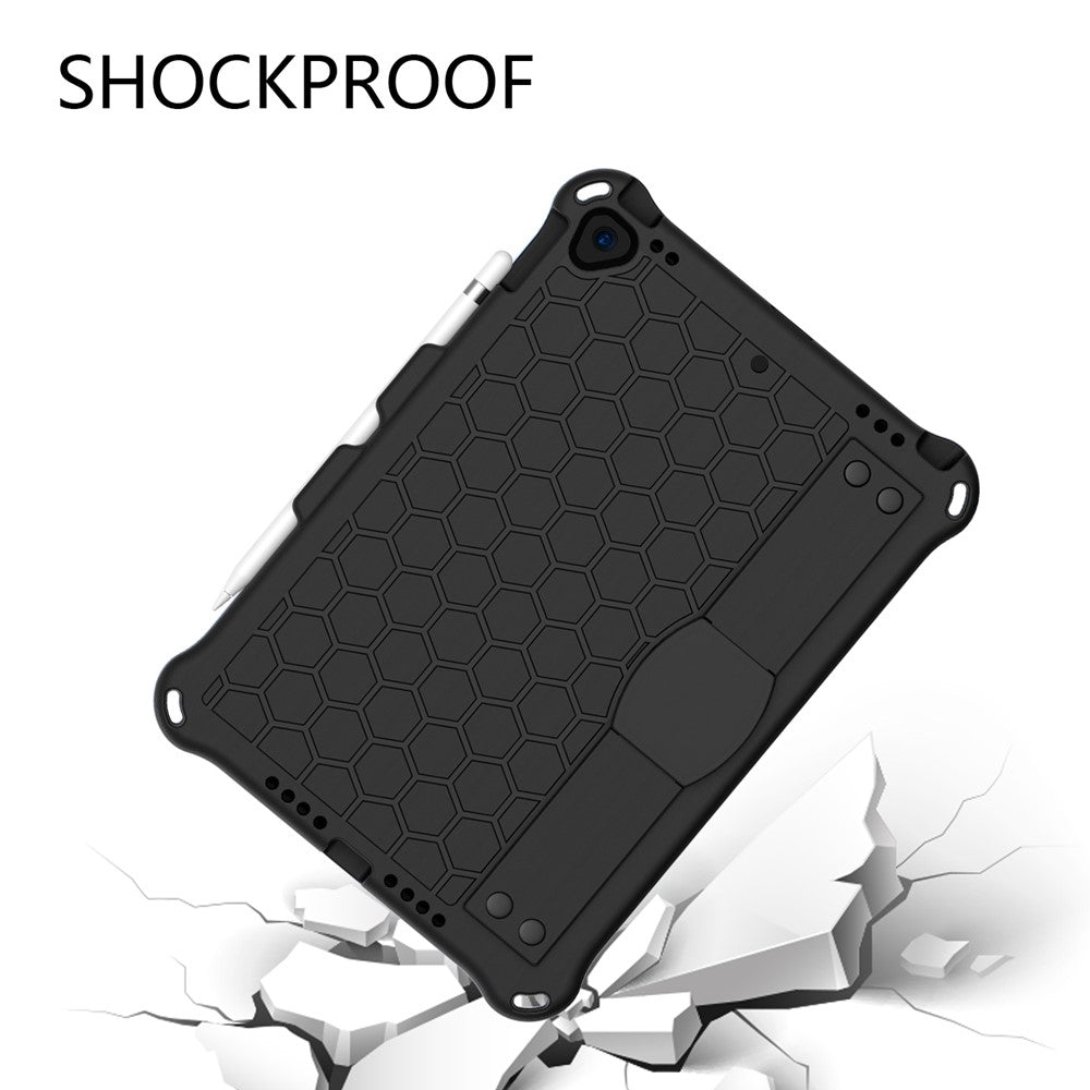 Honeycomb tekstur EVA hybrid skal til tablet med skulderrem til iPad 10.2 (2021)/(2020)/(2019)/iPad Pro 10.5-tommer (2017)/iPad Air 10.5 tommer (2019)