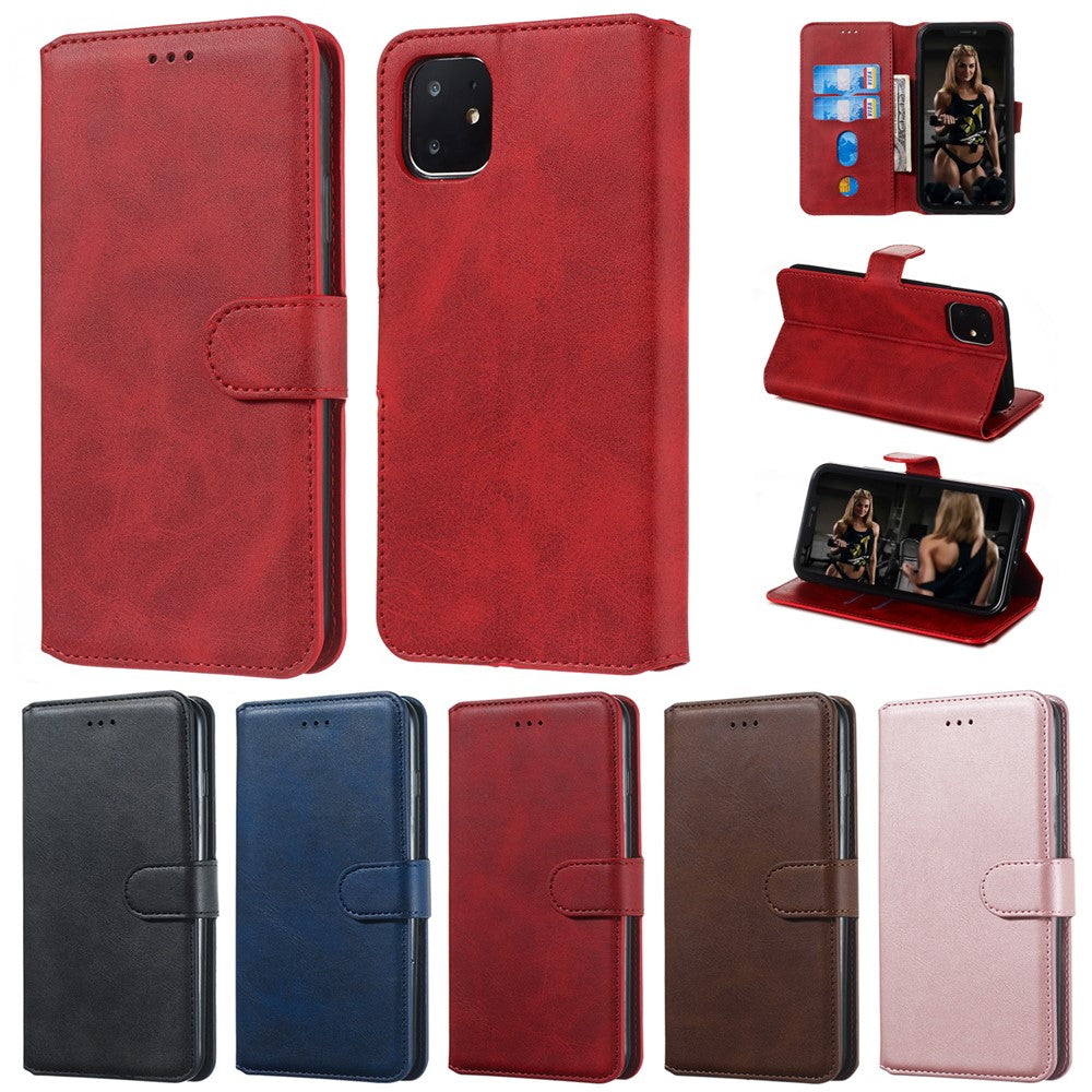 Cell Phone Leather Wallet Stand Case for iPhone 11 6.1 inch