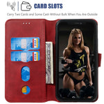 Cell Phone Leather Wallet Stand Case for iPhone 11 6.1 inch