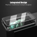 Double Sided Tempered Glass + TPU Hybrid Case for iPhone 11 Pro 5.8 inch