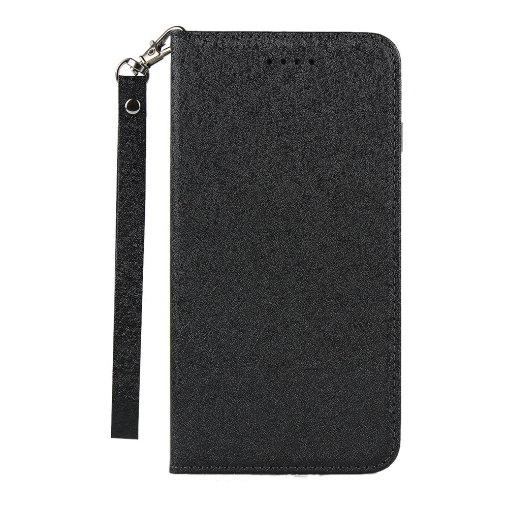 For iPhone 7 / 8 / SE (2020) / SE (2022) 4.7 inch Silk Texture Leather Wallet Stand Phone Case Cover