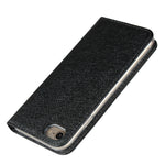 For iPhone 7 / 8 / SE (2020) / SE (2022) 4.7 inch Silk Texture Leather Wallet Stand Phone Case Cover