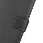 For iPhone 11 Pro 5.8-inch Genuine Leather + PC Phone Case Wallet Stand Full Protection Folio Flip Protective Cover