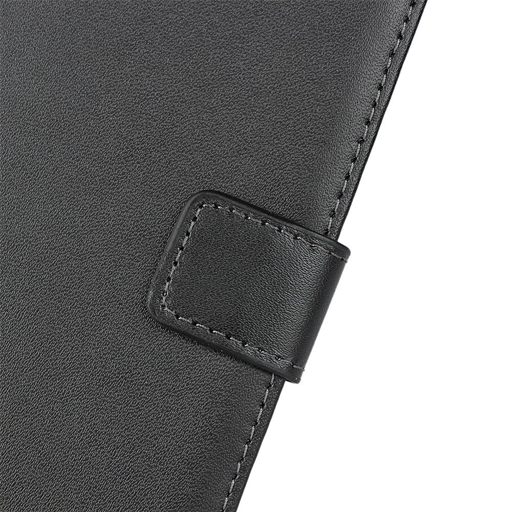 For iPhone 11 Pro 5.8-inch Genuine Leather + PC Phone Case Wallet Stand Full Protection Folio Flip Protective Cover