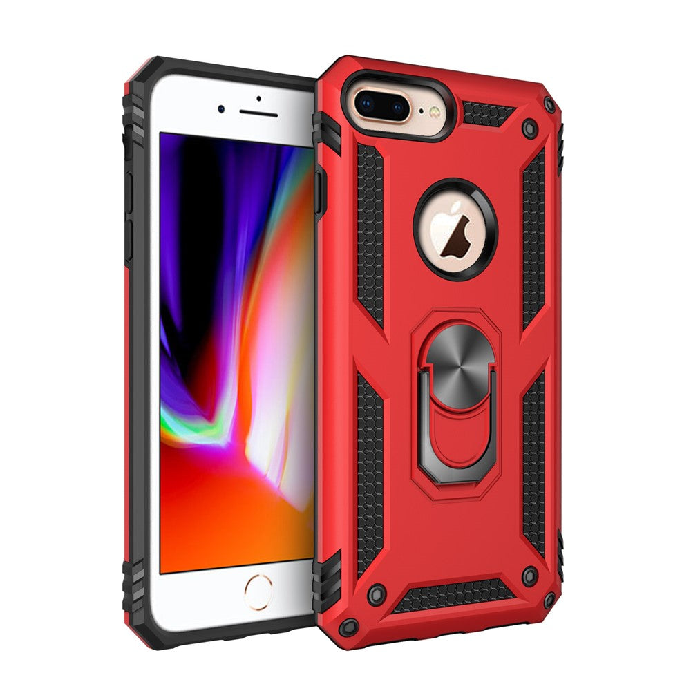 Hybrid PC TPU Kickstand Armor Style Phone Case for iPhone 6 Plus/7 Plus/8 Plus 5.5 inch