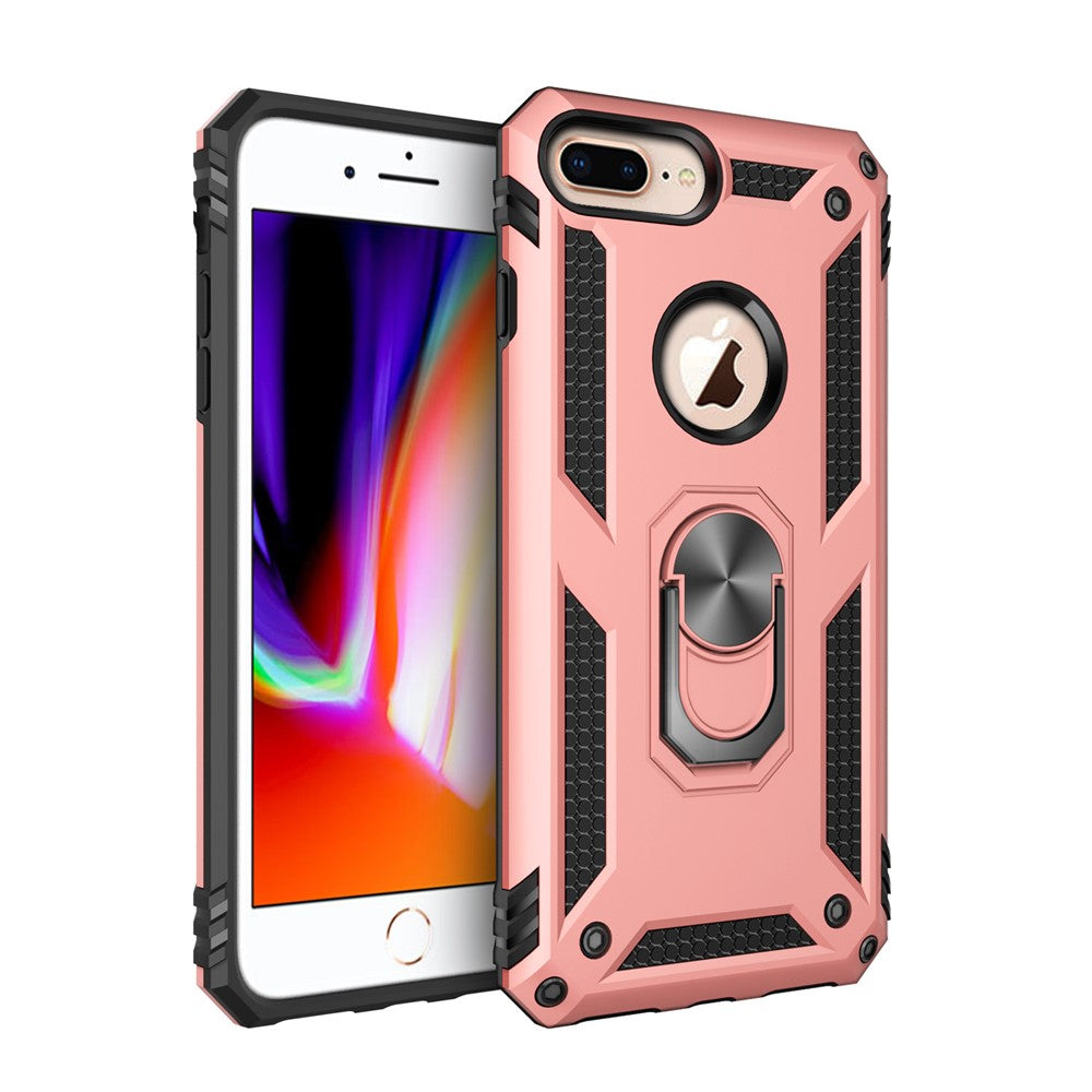 Hybrid PC TPU Kickstand Armor Style Phone Case for iPhone 6 Plus/7 Plus/8 Plus 5.5 inch