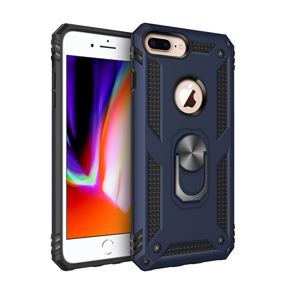 Hybrid PC TPU Kickstand Armor Style Phone Case for iPhone 6 Plus/7 Plus/8 Plus 5.5 inch