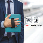 360° Swivel Kickstand PC + TPU Tablet Case with Pen Slot and Hand Strap for iPad Pro 12.9 (2020) / (2018)