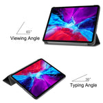 Leather Cover for iPad Air 13 (2026) / (2025) / (2024) / Pro 12.9 (2022) / (2021) / (2020) / (2018) Folio Stand Auto Sleep / Wake Tablet Case